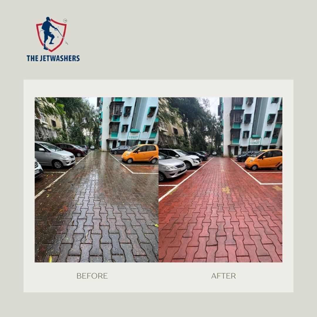 Paver Block Cleaning